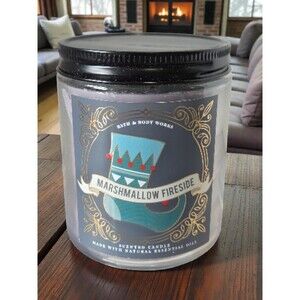NEW Bath & Body Works Marshmallow Fireside Single Wick Candle